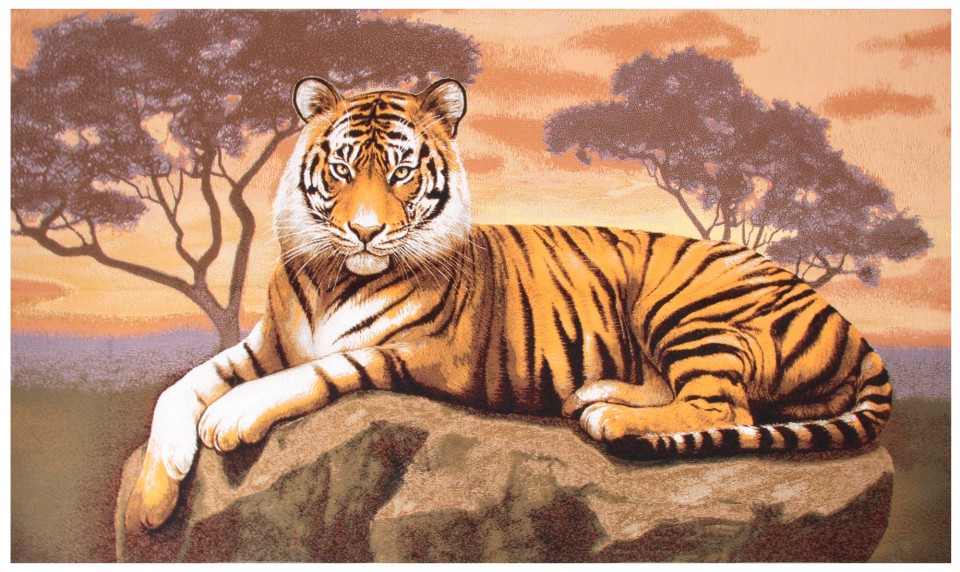 Тигр арт.4764 70х120 см гобелен без рамы - магазин «Рапира»
